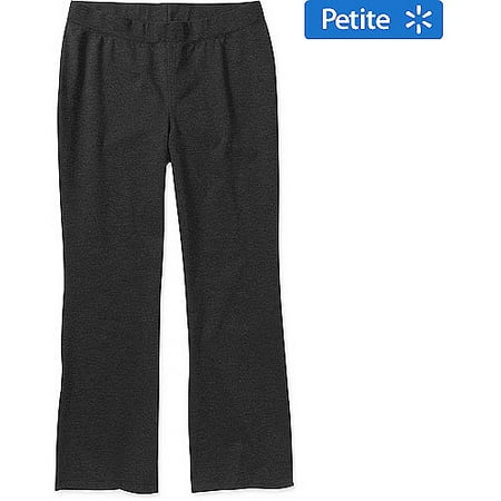George Women's Plus-Size Petite Pull-On Bootcut Stretch Ponte Pants