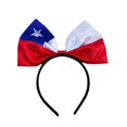 thumbnail image 1 of Diadema con bandera de país YONGSHENG Lazo de satén grande para niños y adultos, 1 of 4