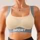 thumbnail image 2 of Brasier sin Varillas Mujer Tela de Mantequilla Sujetador Push up sin Costuras para Mujer Sujetador Deportivo Transpirable sin Aros Extra Grande, 2 of 4