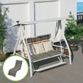 thumbnail image 2 of Deeceymbur Outdoor Cushion Waterproof Sunproof Four Fold Beach Chair Seat Pad for Lounger Swing Hanging Basket 79X22 Inches, 2 of 8