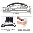 thumbnail image 5 of Bran Back Stretcher: Lumbar Support with Acupressure Points for Lower Back Pain Relief, 5 of 5