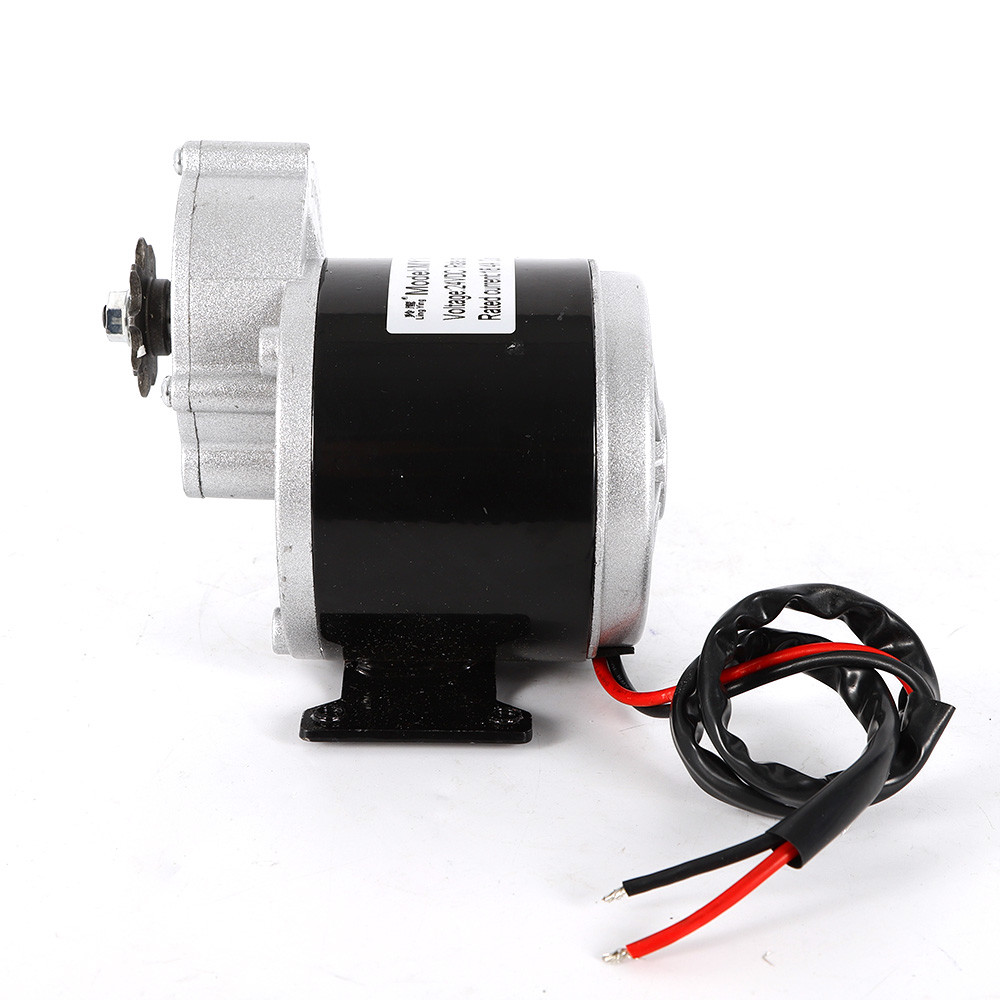 350W 24 V DC electric motor for bicycle bike scooter gear reduction 300 Rpm for Small Electric Vehicles, Mopeds, Mini Bikes