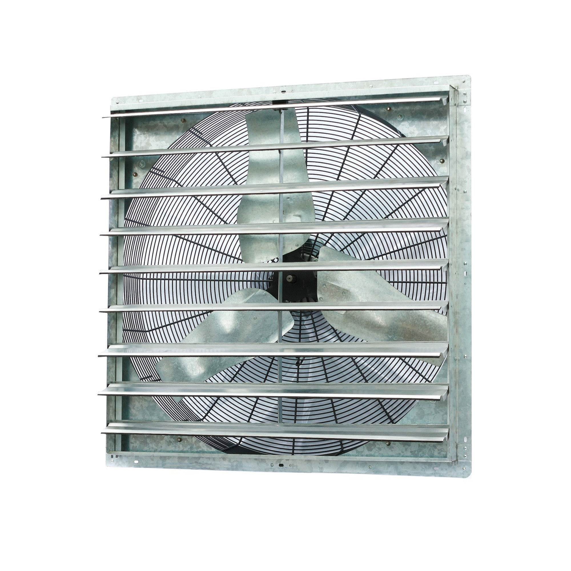 iLIVING 36" Single Speed Shutter Exhaust Fan, WallMounted