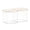 2 Medium Tall, variant on Sorbus 2-Pack Medium Tall Square Airtight Food Storage Containers, Clear Stackable Pantry Organizers