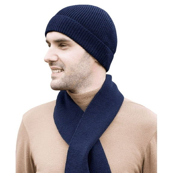 SAOL Hat Warm Comfortable Soft Ribbed Knit Beanie Men`s Cap from Ireland