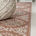 thumbnail image 2 of JONATHAN Y TUSCAN SUN 4 x 6 Area Rug, Amora Traditional Mediterranean Tile Design - Salmon/Cream, TSN206B-4, 2 of 8