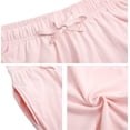 thumbnail image 5 of HEARTNICE Womens Cotton Pajama Pants, Soft Lounge Lightweight Sleep Pj Bottoms,(Pink,S), 5 of 5