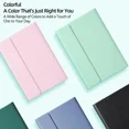 thumbnail image 4 of Tablet Case For Samsung Galaxy Tab A9 Plus 11" S6 Lite 10.4" A8 10.5" S7 S8 S9 FE 11" Plus 12.4 S9 FE+ 12.4" Cover with Keyboard Purple 3 A8 10.5 inch, 4 of 6