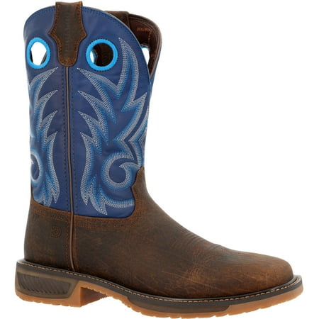

Durango® WorkHorse™ Worn Saddle and Denim Blue Western Work Boot Size 11.5(W)