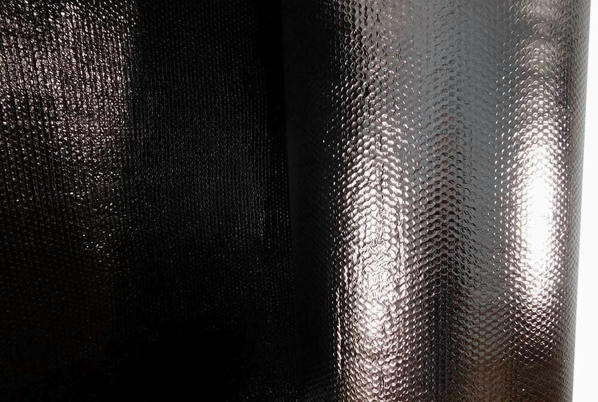 REFLECTIVE R8 BLACK POLY-FOAM GARAGE DOOR INSULATION PANEL (2FT X 18FT)