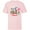 Soft Pink, variant on Disney Mickey & Pals Christmas Holiday Team Nice…and Naughty - Short Sleeve T-Shirt for Kids - Customized-White