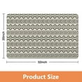 thumbnail image 2 of Boho 20x32 in Bathroom Runner Rug: Moroccan Geometric Design, Non-Slip, Soft & Machine Washable. Perfect Long Bath Mat for Bathtub, Sink, Shower. Add a Touch of Farmhouse Charm to Your Bathroom!, 2 of 5