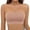 Pink, variant on FUNUONY Strapless Bra for Women, Wireless Non-Slip Padded Bandeau Bra, Seamless Push Up Tube Top Bralette Women's Traceless Large Anti Drop Off One Shoulder Wrapped Chest Wrapped Up Bra Beige L