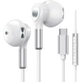 thumbnail image 2 of MHAWBL-USB C Headphones for Samsung Galaxy S24 S23 Ultra S22 S21 FE S20 A54 A53 USB C Earphones with Mic Volume Control Wired Earbuds USB Type C Headphones for iPhone 16 15 Pro Max Plus iPad Pro Pixe, 2 of 3