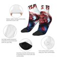 thumbnail image 4 of Saiise Chucky Funny Socks Men Women Adults Novelty Graphic Crew Tube Socks Crazy Design Casual Dress Socks for Sports,Running,Travel, 4 of 7