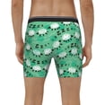 thumbnail image 4 of Picia Sheep Zzz Pattern Men's Athletic Long Leg Briefs , Performance Stretch Underwear，Moisture-Wicking, 4 of 7