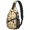 Thanksgiving Turkey Pumpkin Berry Pattern, variant on Thanksgiving Turkey Pumpkin Berry Pattern Sling Backpack, Unisex Cycling Crossbody Bag with Side Mesh Pockets, Adjustable Ambidextrous Strap Gift Ideas for Hiking Cycling Walking