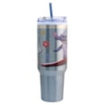thumbnail image 3 of Termo Alto Doble Pared Con Asa Y Popote, Diseño Stitch Live Action “Surfin Stitch”, Termo Metalizado Azul, Capacidad 1. 2 L, 3 of 8
