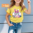 thumbnail image 2 of MIASHUI T-Shirts Graphiques de Pâques pour Garçons Doux Décontractés à Manches Courtes Hauts Colorés pour Enfants Jaune, 8-9 Ans, 2 of 4