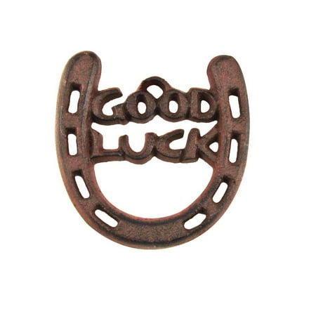 - Cast Iron Lucky Horseshoe Sign Good Luck Charm Western Farm/Barn/Farmhouse Decor