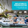 thumbnail image 2 of Intex Dakota K2 2 Person Vinyl Inflatable Kayak and Accessory Kit w/ Oars & Pump, 2 of 15