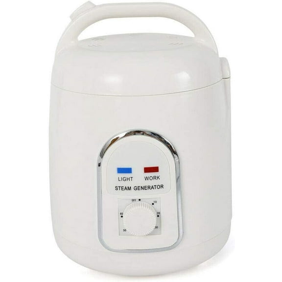 Sauna Steamer Pot for Steam Saunas Home Spa Tent Body Sauna Machine SPA Steam Pot Sauna Steamer for Home SPA Shower, Body Relaxation 1.8L