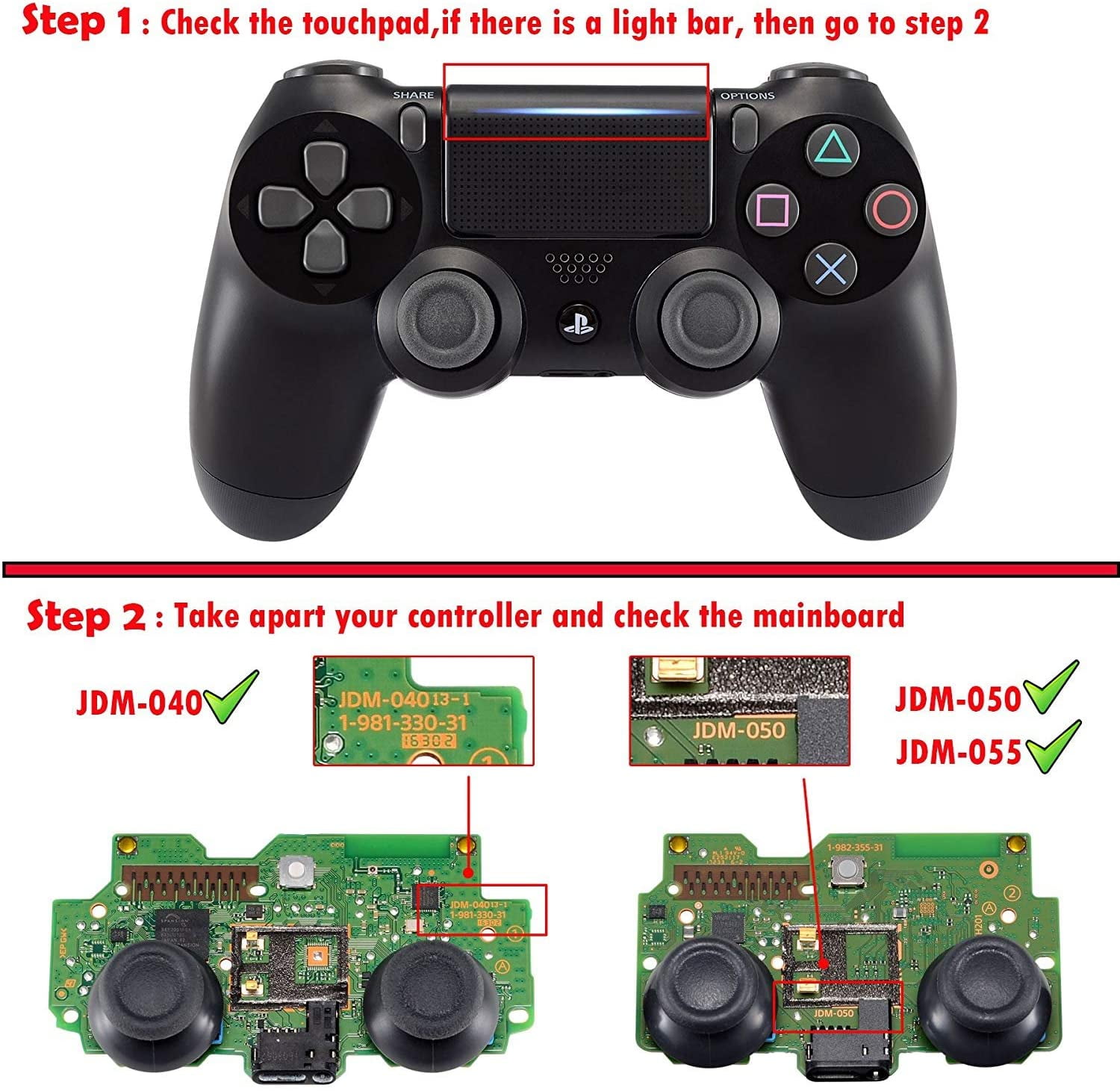 eXtremeRate Front Housing Shell Faceplates for Playstation