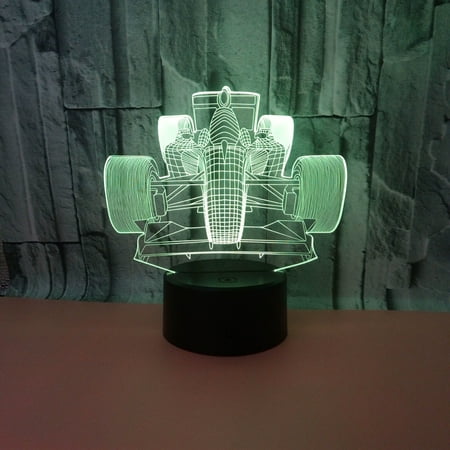 

3D Night Light with Stunning Visual Impact and High-Tech Style HD Patterns and Energy-Saving Mall and Exhibition Hall Bedroom