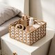 thumbnail image 4 of MTBLYS Cesta organizadora de papel tejido natural para escritorio|mesa de centro o encimera|Ideal para guardar aperitivos|cosméticos y objetos pequeños en el hogar|la oficina o la sala de estar, 4 of 6