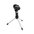 thumbnail image 1 of Xuanheng Adjustable Desk Table Tripod Microphone Stand Foldable Mic Clip Holder Black, 1 of 8