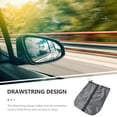 thumbnail image 2 of LULULION Vehicle Side View Mirror Covers Grey Oxford Cloth 2pcs, 2 of 3