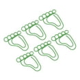 thumbnail image 1 of 100Pcs Cute Paper Clips, Foot Shaped Funny Slip Proof Portable Paper Clips For Office School Family, 1 of 8