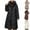 A05 Black, variant on Maqroz Womens Long Puffer Jackets Thick Heavy Winter Coats Oversized Down Coat Warm Parka Hooded Quilted Jacket Plus Size Outerwear Overcoat, Black L