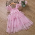 thumbnail image 3 of Girls 3D Butterfly Dress Wedding Birthday Party Princess Dress, 3 of 7