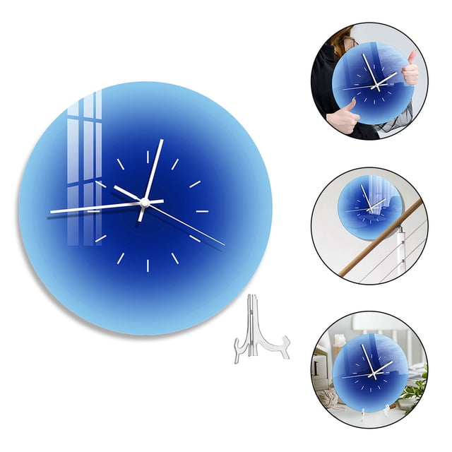 RENACLIPY De Pared Decorativo En Acrílico Azul Para Espacios Interiores Con Instalación Rápida