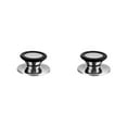thumbnail image 3 of kurtrusly Stainless Steel Anti-scald Pot Cover Knob Replacement Household Kitchen Pan Lid Handle Upgrade Modified Accessories Black Small 2Set, 3 of 6
