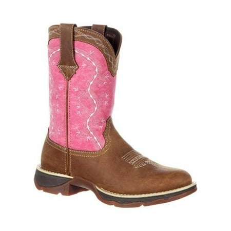 Ladies Western Black Leather Boots - Women's Durango Boot DRD0175 Lady Rebel 10
