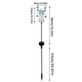 thumbnail image 4 of Decorative Angel Garden Stake Light, Solar Outdoor Ground Lights for Yard Patio Decoration, LED Landscape Pathway Lighting with Decorative Angel Design, 1 Pack, 4 of 8