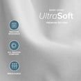 thumbnail image 5 of Bare Home Luxury 1800 Collection Fitted Sheet, Ultra-Soft, Deep Pocket, Crib, Cloud Gray, 5 of 8