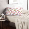 thumbnail image 6 of Lsque colored butterflies Pattern Pillow Case – Soft & Cozy Throw Pillow Cover, Hypoallergenic Cushion Case for Sleeping Women with Envelope Closure-20"x30", 6 of 6