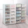 thumbnail image 6 of WRISTBIQUE 6Pcs Sneaker Storage Organizer for Closet *9.25in, 6 of 8