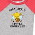 thumbnail image 4 of Inktastic Cute Bee Great Aunt's Little Honeybee with Stars Boys or Girls Baby Bodysuit, 4 of 5