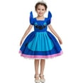 thumbnail image 5 of Hawaiian Costume for Girls Cartoon Mouse Tulle Dress with Headband, 5 of 7