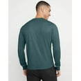 thumbnail image 3 of Hanes Long Sleeve T-Shirt Originals Men's Cotton Crewneck Lightweight US Cotton, 3 of 5