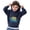 Navy, variant on Pretxorve Kids Boys Girls Long Sleeve Graphic Tee Hooded Pullover Casual Daily Shirts Sizes 2-7Y