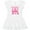AA-White, variant on Inktastic Pickleball Girl Girls Toddler Dress