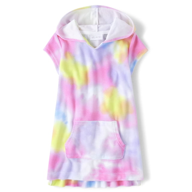 Sudadera con capucha Coverup Swimwear para niñas The Children's Place