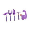 thumbnail image 3 of Juego de herramientas de jardinería para niños, juego de juguetes para exteriores, tenedor, paleta, juego de rol, rastrillo realista, juego de patio Estilo D, 3 of 10