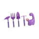 thumbnail image 3 of Juego de herramientas de jardinería para niños, juego de juguetes para exteriores, tenedor, paleta, juego de rol, rastrillo realista, juego de patio Estilo D, 3 of 10