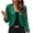 Green, variant on Women's Sequin Cropped Blazer Jackets Open Front Long Sleeve Sparkly Bolero Shrugs Elegant Glitter Short Cardigans for Party Club Night Out Concert Evening Wedding